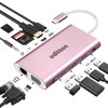 USB C Hub, oditton 11 in 1 USB C Docking
