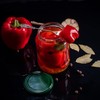 KADAX Preserving Jars 720ml with fi82mm Screw Lids Large Screw