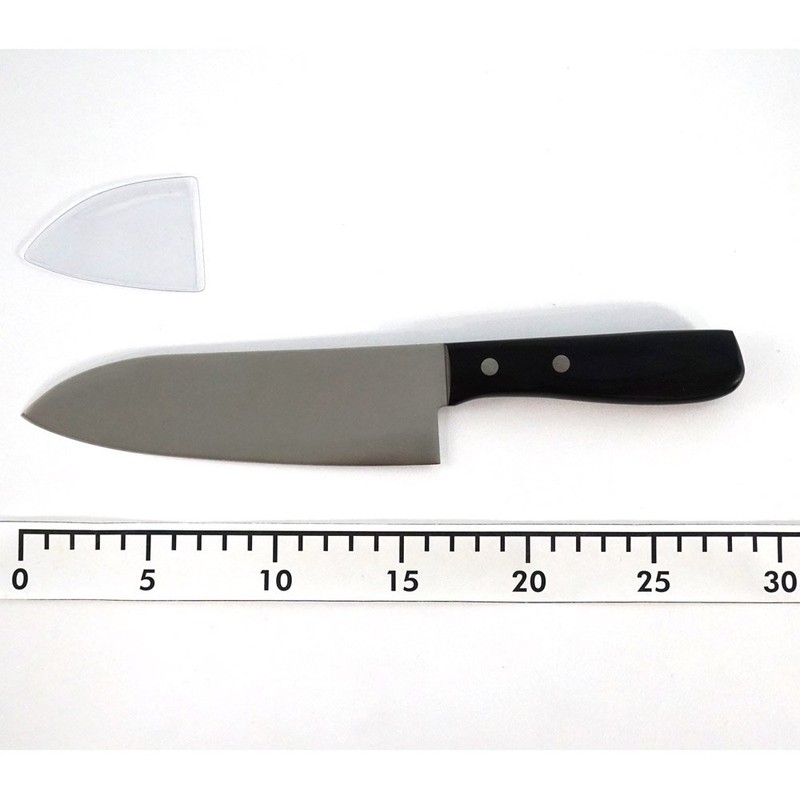 Masahiro MSC MS-400 Stainless Steel Knife, Household Knife, Santoku Type,