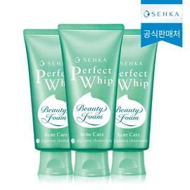 NEW Senka Perfect Whip Acne Care 100g x 3 / NEW 센카 퍼펙트휩 아크네케어 100g x 3개