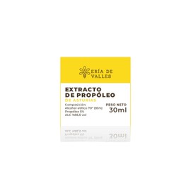 Eria de Valles – Propolis-Extrakt aus Asturien, 30 ml, traditionelle Formel mit natürlichen Eigenschaften, verdünnter oraler Gebrauch, handwerkliche Herstellung