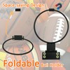 FireBee Basketball Holder Wall Mount, Foldable Basketball Holder Includes Self-Adhesive