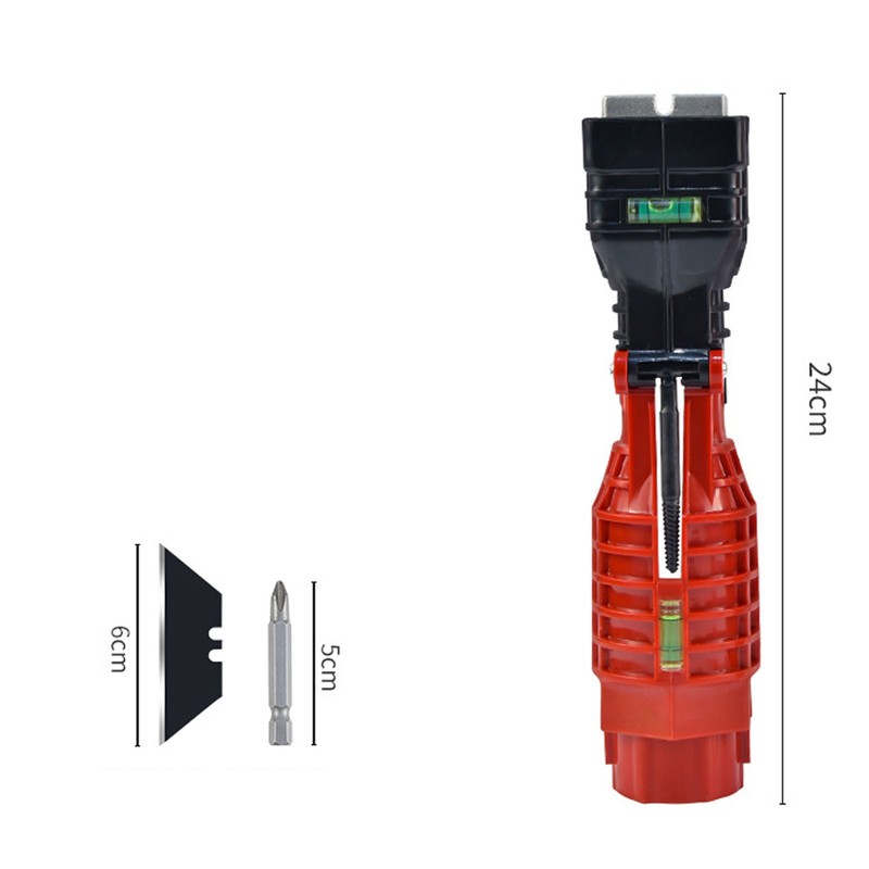 18 in 1 Sink Wrench Tool Multifunctional Aluminum Alloy Engineering
