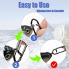 Fishing Clips Power Clip, 50pcs Speed Clip for Fishing Lure