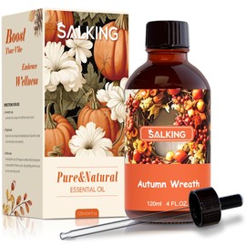 Autumn Wreath Fragrance Oil, Premium Essential Oils for Diffuser