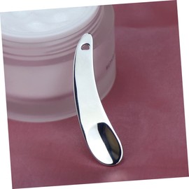 Beavorty Practical Eye Cream Scoops 3pcs Zinc Alloy Makeup Spoons for Face Cream Serum Clay for Travel Skincare Routine