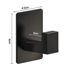 mengger Handtuchhalter Ohne Bohren, 4 Stück Handtuchhaken Klebehaken Ohne Bohren Klebehaken Extra Stark Handtuchhaken Roségold Klebehaken für Küche und Badzimmer