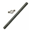 Unbranded 3" x 1/4-20 Air Cleaner Stud And Wing Nut