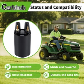 Carbhub Ignition Coil for Onan Points Models BF B43 B48 NHC CCK 166-0772 166-0804 Engine