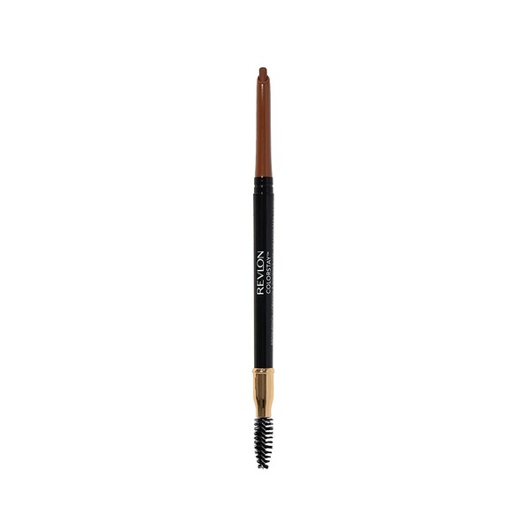 Revlon ColorStay Eyebrow Pencil with Spoolie Brush, Waterproof, Longwearing, Angled Tip Applicator for Perfect Brows, Auburn (215)