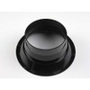 4" Duct Connector Pipe Flange Inlet Fitting Plastic Flange for