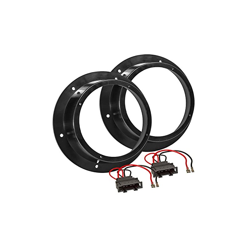 tomzz Audio 2857-011-1 Speaker Rings Adapter + Cable Compatible with