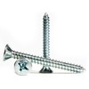 4.2mm x 25mm Phillips Countersunk Self Tapping Screws Steel Tappers