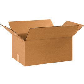BOX USA 17" x 11" x 8" Corrugated Brown Shipping Boxes, Pack of 25