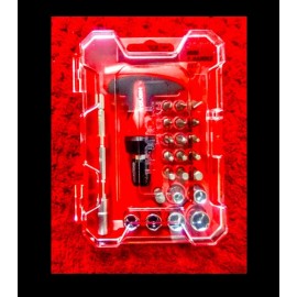 Hyper Tough 24pc Mini T-Handle Set,ratchet,ex