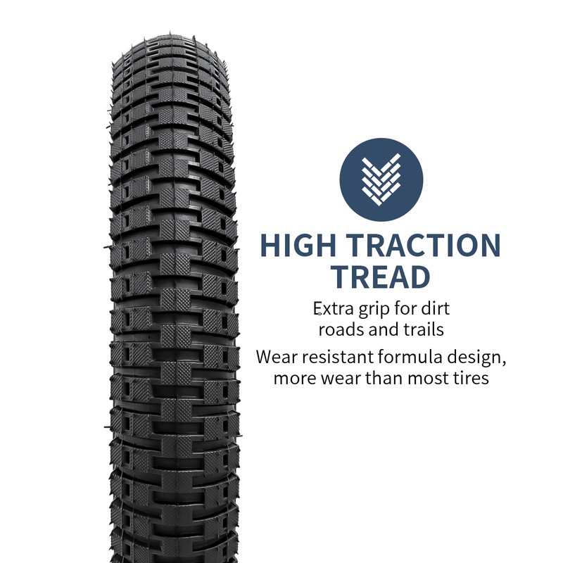 YunSCM 2-PCS 14" Kid Bike Tires 14x2.40/64-254 Compatible with 14X2.40