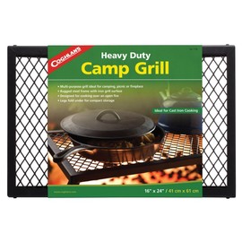 Coghlan's Heavy Duty Camp Grill - Charcoal - Outdoor - Portable, Rust Resistant