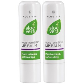 LR Aloe Via Aloe Vera Lip Care Stick Lip Balm (2 x 4.8 g)