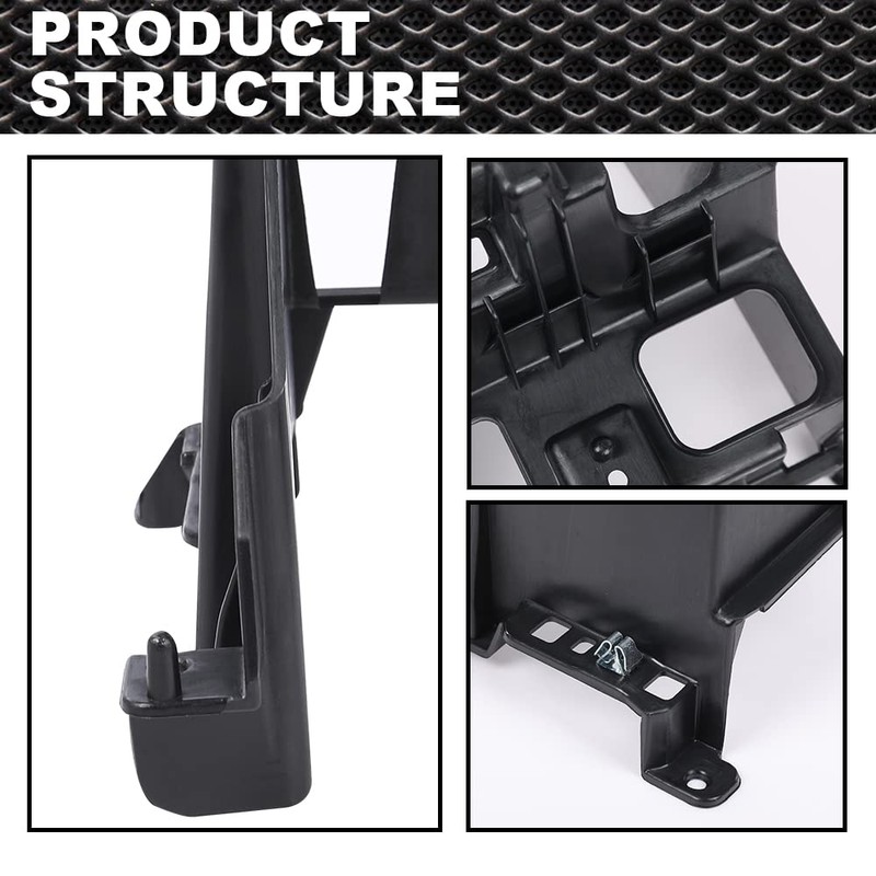 CNNELL Dash Panel Double DIN Radio Cage Bracket Compatible with