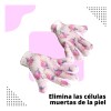 10 Par Guantes De Baño Exfoliantes Avon Flores