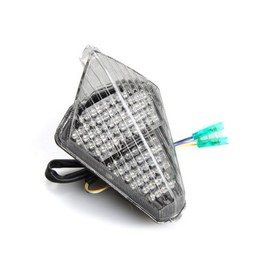 Integrated Sequential LED Tail Lights Clear Lens for 2007-2008 Yamaha YZF R1