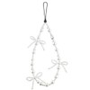 CASETiFY Bow Phone Strap Charm - Frosted Bows