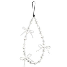 CASETiFY Bow Phone Strap Charm - Frosted Bows