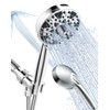 BOWGER Shower Head with Handheld High Pressure Multi-Function 7 modes,