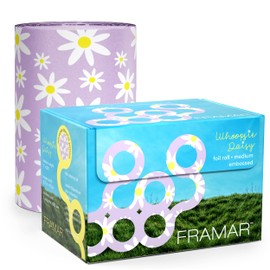 FRAMAR FRAMAR Whoopsie Daisy Hair Foil C Hair Foils For Highlighting Long Hair, Highlight Foils For Hair Highlighting, Salon Foils For Hair Highlighting Kit, Salon Foils For Hair Stylist, Foil Hair C 320 ft