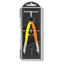 Staedtler 556 00–N3 Mars Compass-Neon Yellow/Orange