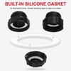 275-330 Gallon IBC Tote Tank Adapter,3-Size IBC Tote Adapter, 2.44"