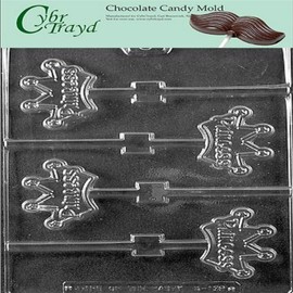 PRINCESS CROWN POPS chocolate candy mold