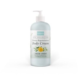 BeBeauty Yuzu Coast Honey Crema Corporal 32 oz | Loción hidratante profunda, revitalizante para la piel, aroma cítrico y floral
