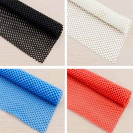 Color non-slip mat, placemat, multipurpose pad, dish stand Rug 45x90cm - white 5ea