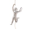 Moritz Sculpture Aluminium Figure Climber | 30 x 14 x