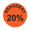 Reduced 20% Action Labels Diameter 30 mm Bright Red Pack