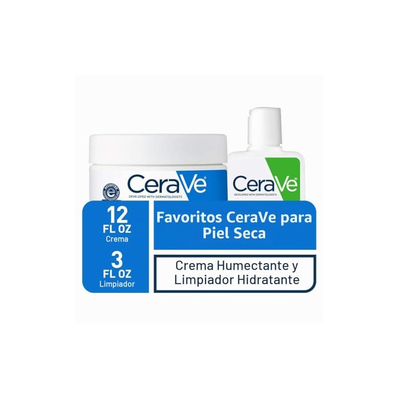 CeraVe Moisturizing Cream and Hydrating Face Wash Trial Combo |