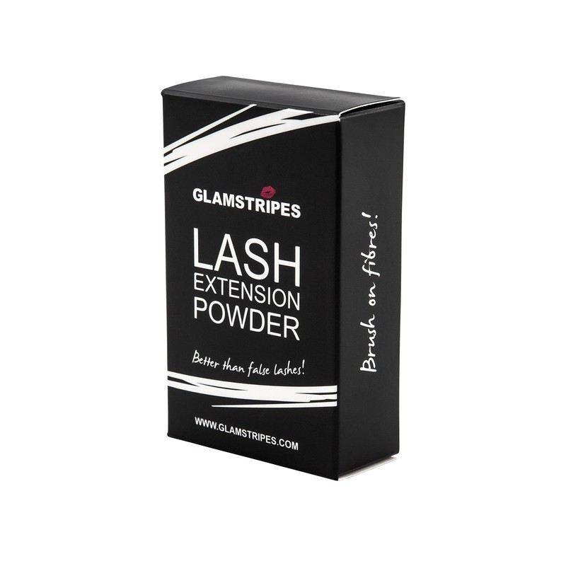 Hairlich® Glamstripes Eyelash Extensions, Eyelash Extensions with Fibres, Powder Fibres,