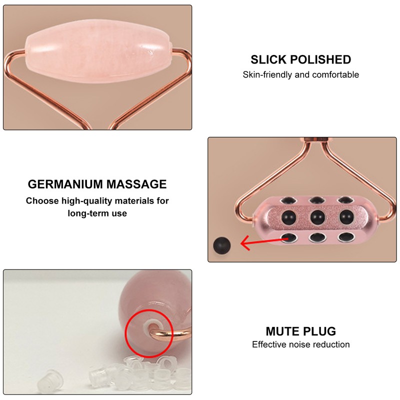 Face Roller Massager Gua Sha Board Mask Brush Set Beauty