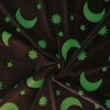 1.5x2m Luminous Blanket Double Side Flannel Star Moon Design Soft