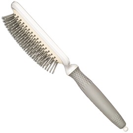 K-Pro Super Glider Paddle Cushion Brush - Smooth, Comfortable Brushing for All Hair Types - Flexible Head for Shine and Frizz Control, Ideal for Daily Use