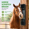 Livestock Scratch Brush for Cattle, Horses, Goats, Cow, Durable Scratching