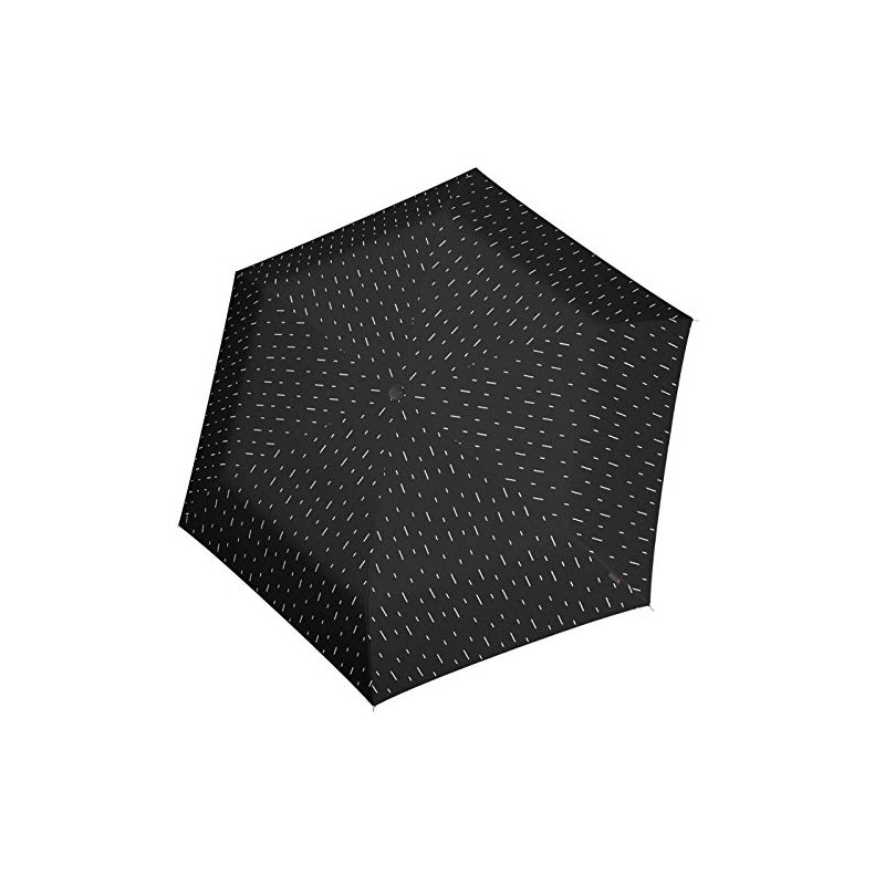Knirps U.200 Ultra Light Duomatic Rain Pocket Umbrella Black, black,