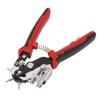 Leather Hole Punch with 6 Holes 360 Degree Rotating Adjustment