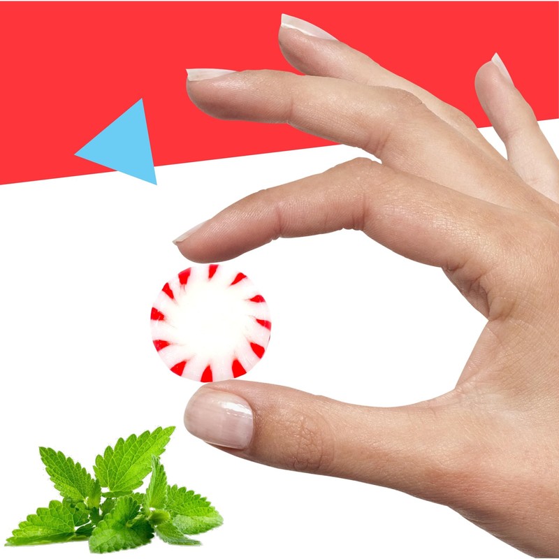 Sugar Free Peppermint Starlight Mints | 1 Pound Bag |