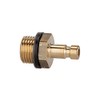 Plain Brass Hose Nipple NW 2.7 OUTER THREAD M5 Ri