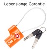 OW-Travel TSA Approved Luggage Locks Suitcase Locks (2 Pack) Cable