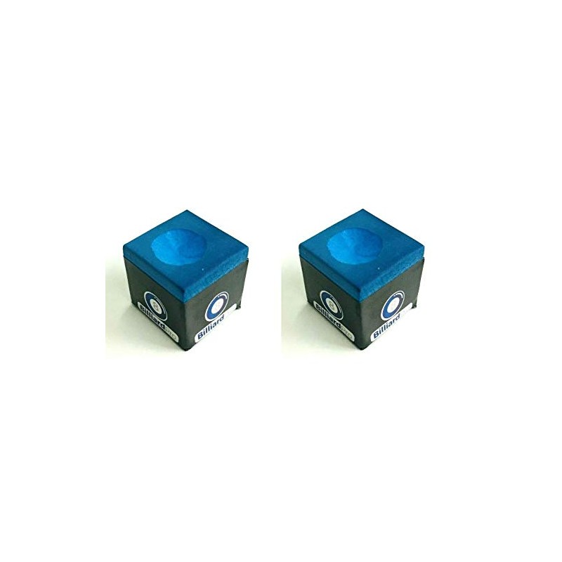 2 Cubes/PIECES of BLUE Home, Pub, Club Pool Tables CUE