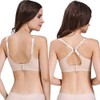 Iheyi 3 Pack Seamless Maternity Nursing Bras Bralette with Removable