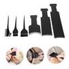 Baluue 6pcs Hair Tinting Tool Highlighting Boards and Brushes for